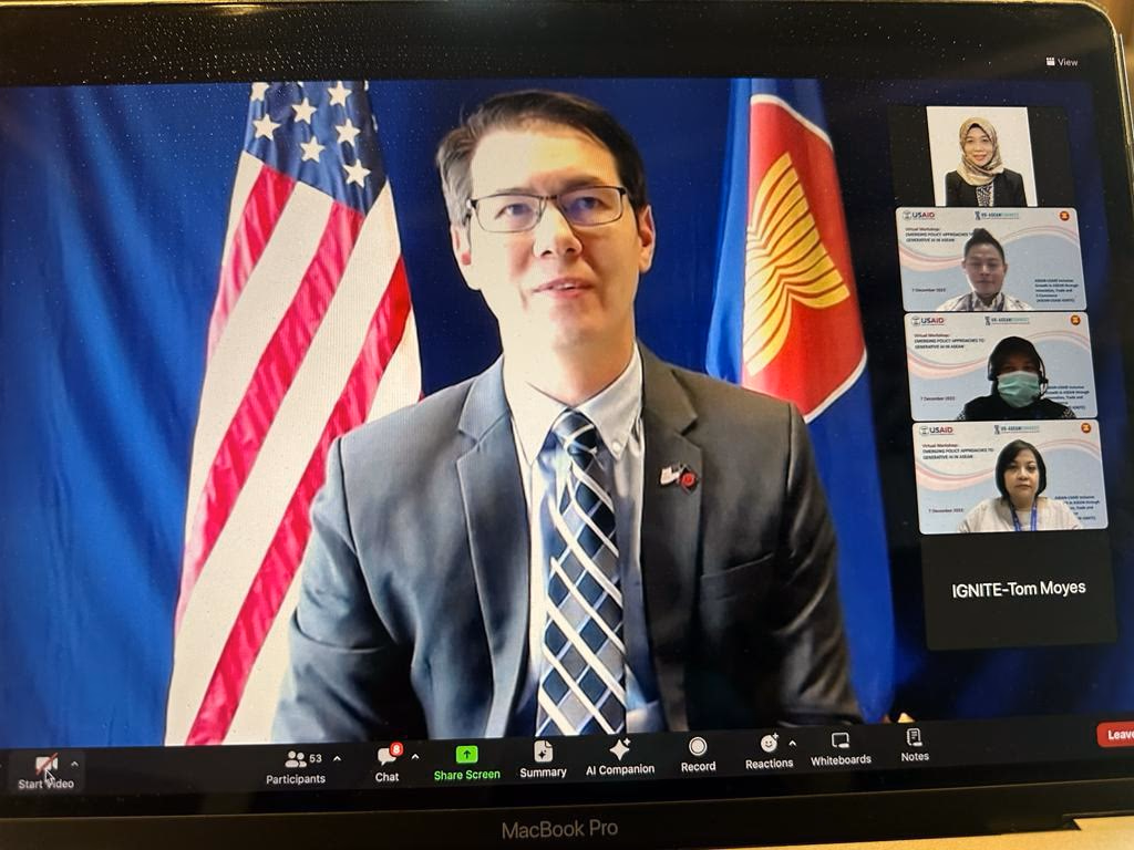IIRAI at the ASEAN-USAID forum on generative AI